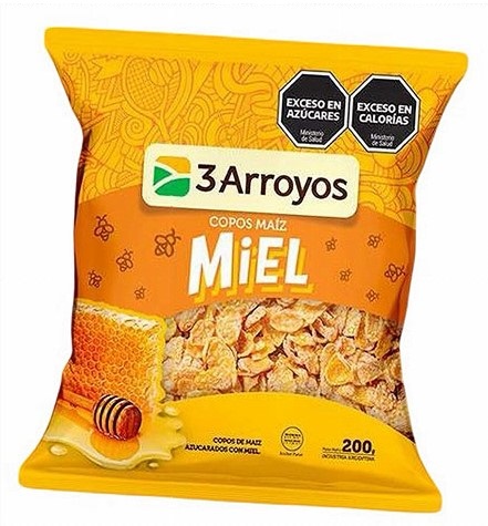 copos de maiz miel